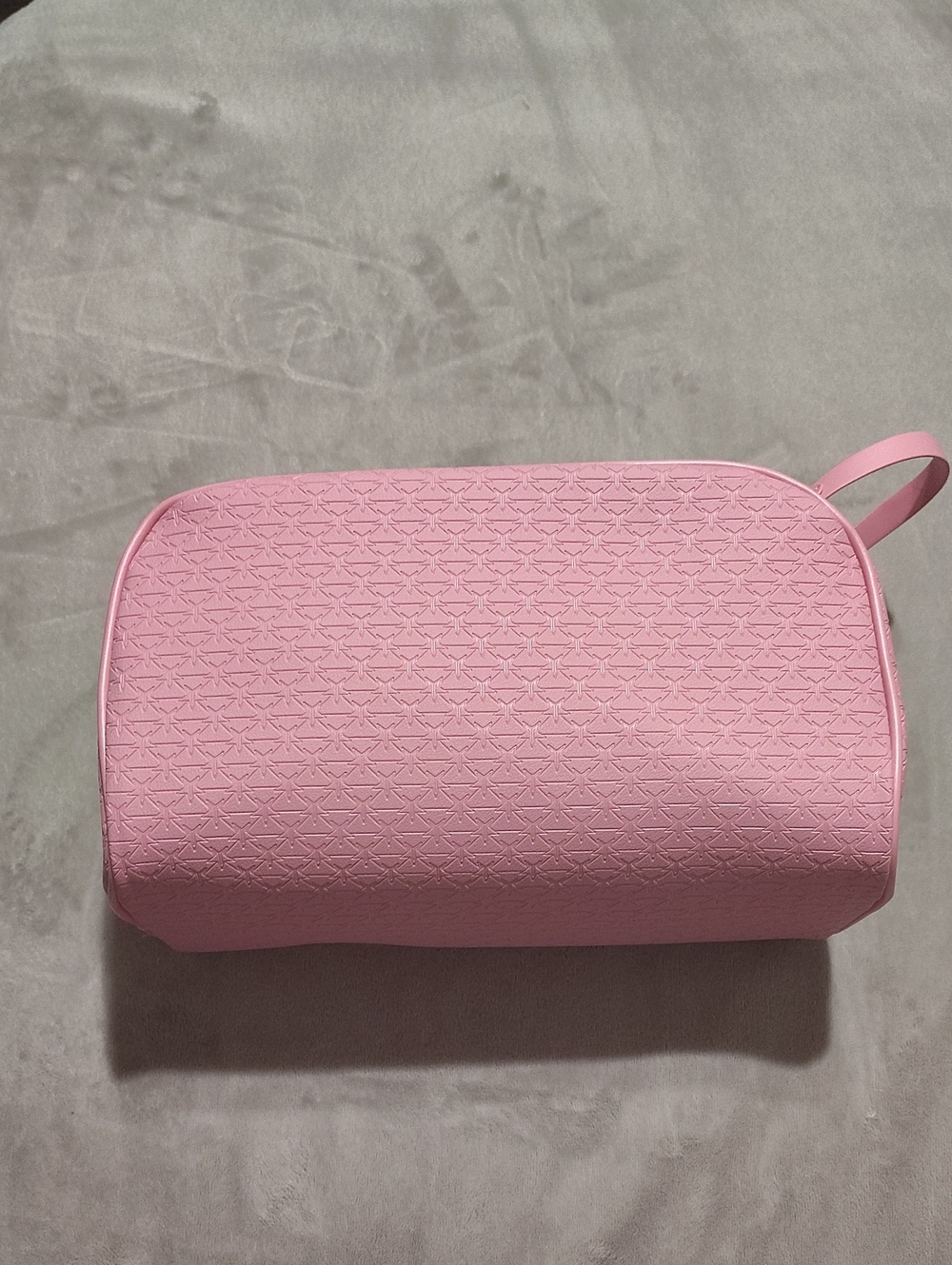 Jeffree Star Large Pink Double Zipper Cosmetic Bag